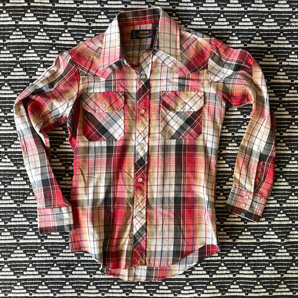Vintage gear by van Heusen western shirt
